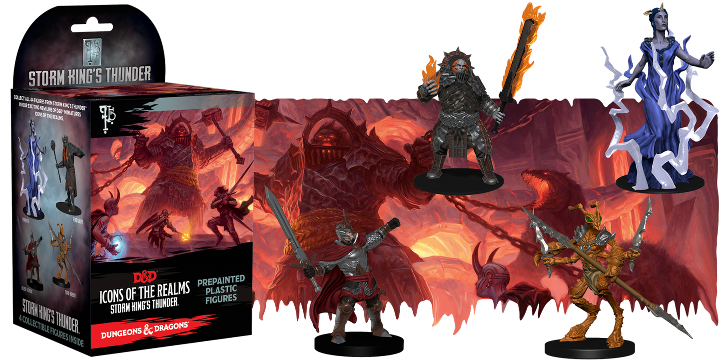 DUNGEONS & DRAGONS ICONS OF THE REALM STORM KINGS THUNDER BOOSTER BOX