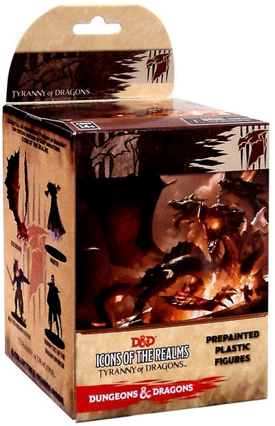 DUNGEONS & DRAGONS ICONS OF THE REALM TYRANNY OF DRAGONS BOOSTER BOX Mark One Comics DUNGEONS & DRAGONS ICONS OF THE REALM TYRANNY OF DRAGONS BOOSTER BOX Mark One Comics