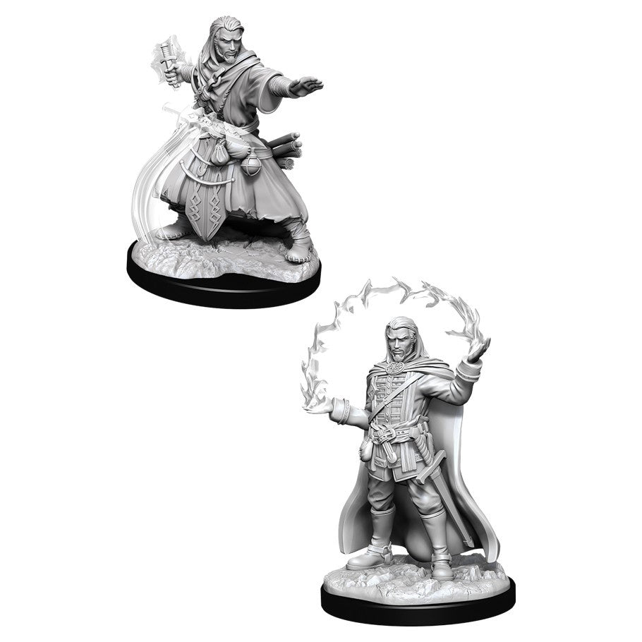 DUNGEONS & DRAGONS NOLZUR'S MARVELOUS UNPAINTED MINI: HUMAN WIZARD #2 (MALE)