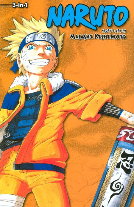 NARUTO VOLUME 04 (3 in 1 EDITION)