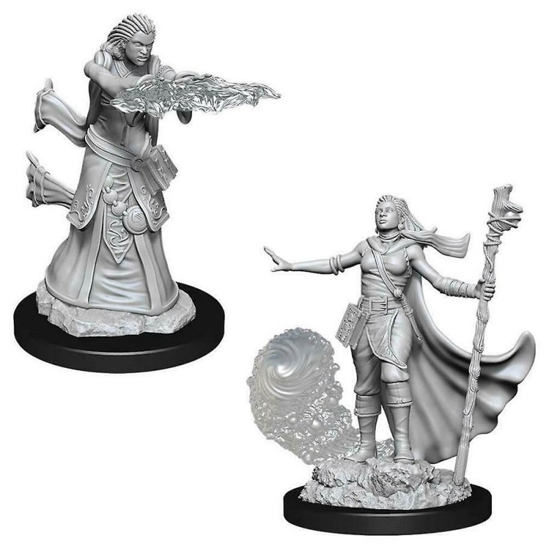 DUNGEONS & DRAGONS NOLZUR'S MARVELOUS UNPAINTED MINI: HUMAN WIZARD (FEMALE)
