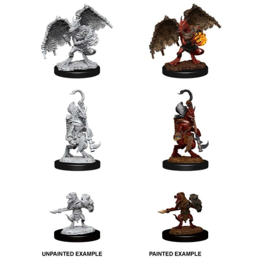 DUNGEONS & DRAGONS NOLZUR'S MARVELOUS UNPAINTED MINI: KOBOLD INVENTOR DRAGONSHIELD & SORCEROR