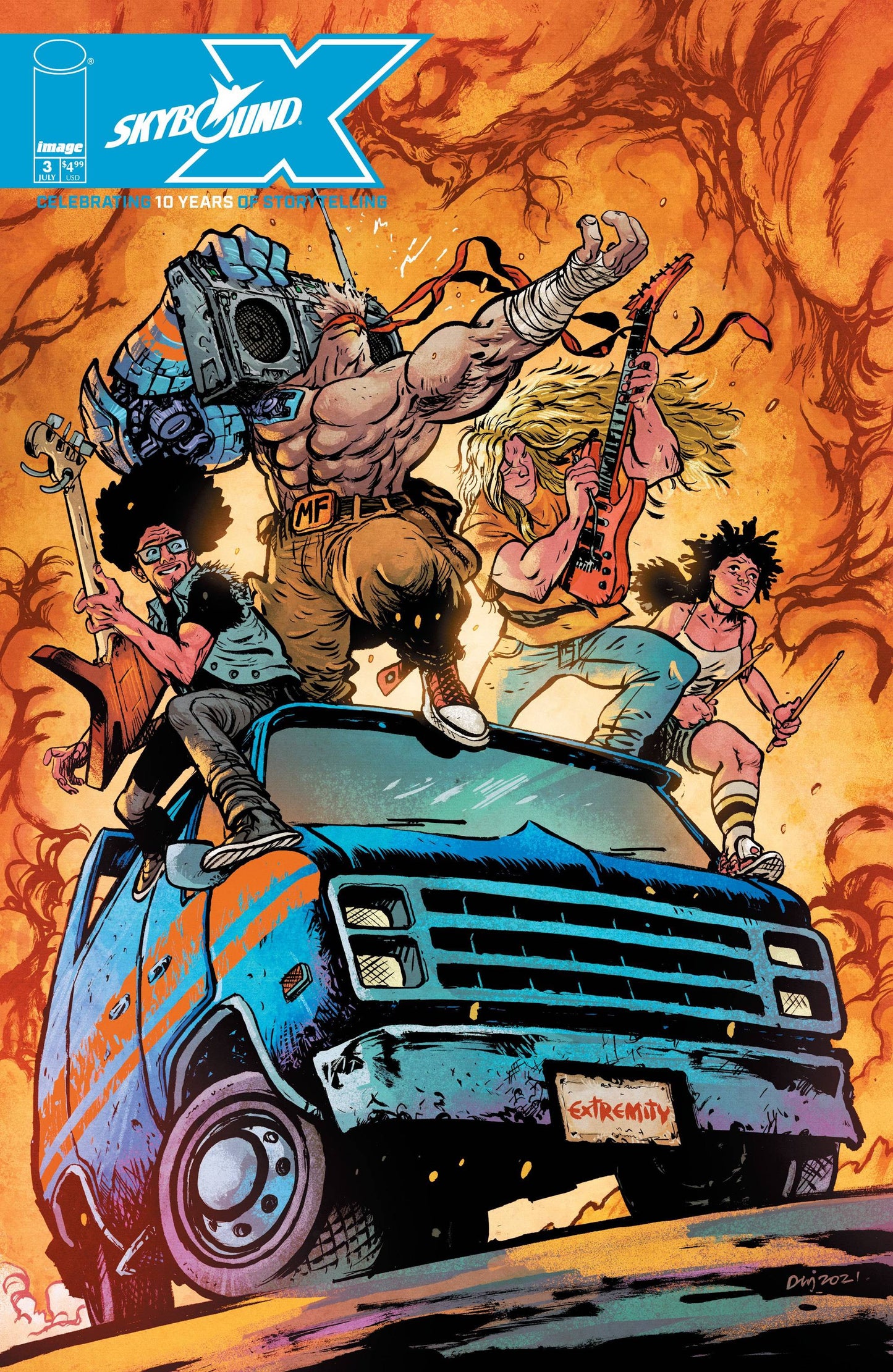 SKYBOUND X #3 CVR D JOHNSON