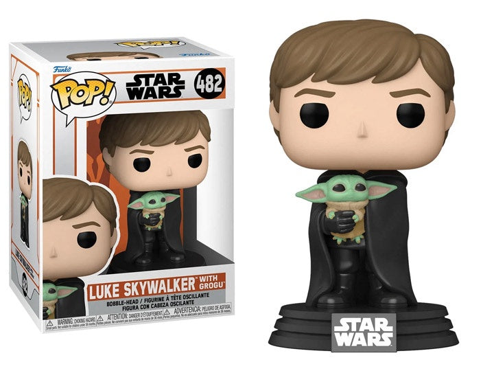 POP! STAR WARS MANDALORIAN: LUKE WITH GROGU