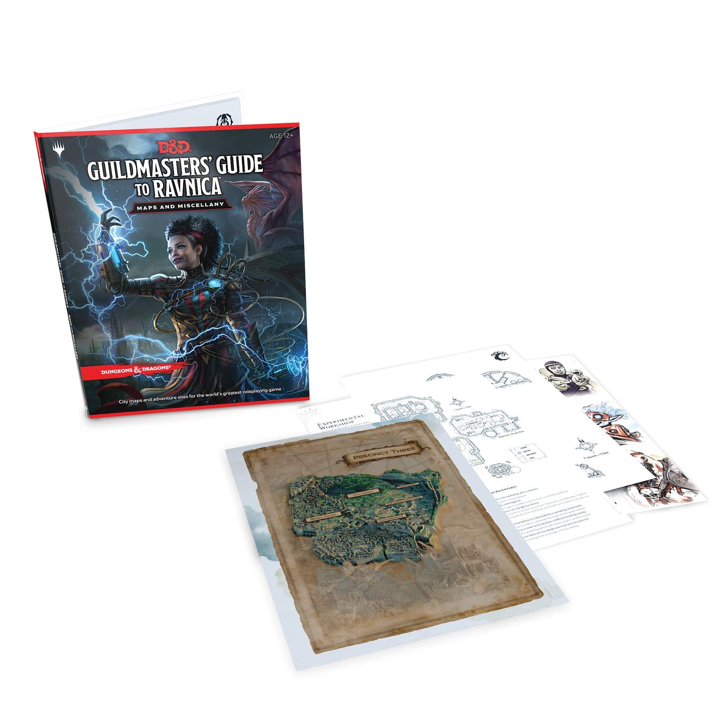 DUNGEONS & DRAGONS GUILDMASTERS GUIDE TO RAVNICA MAPS & MISCELLANY