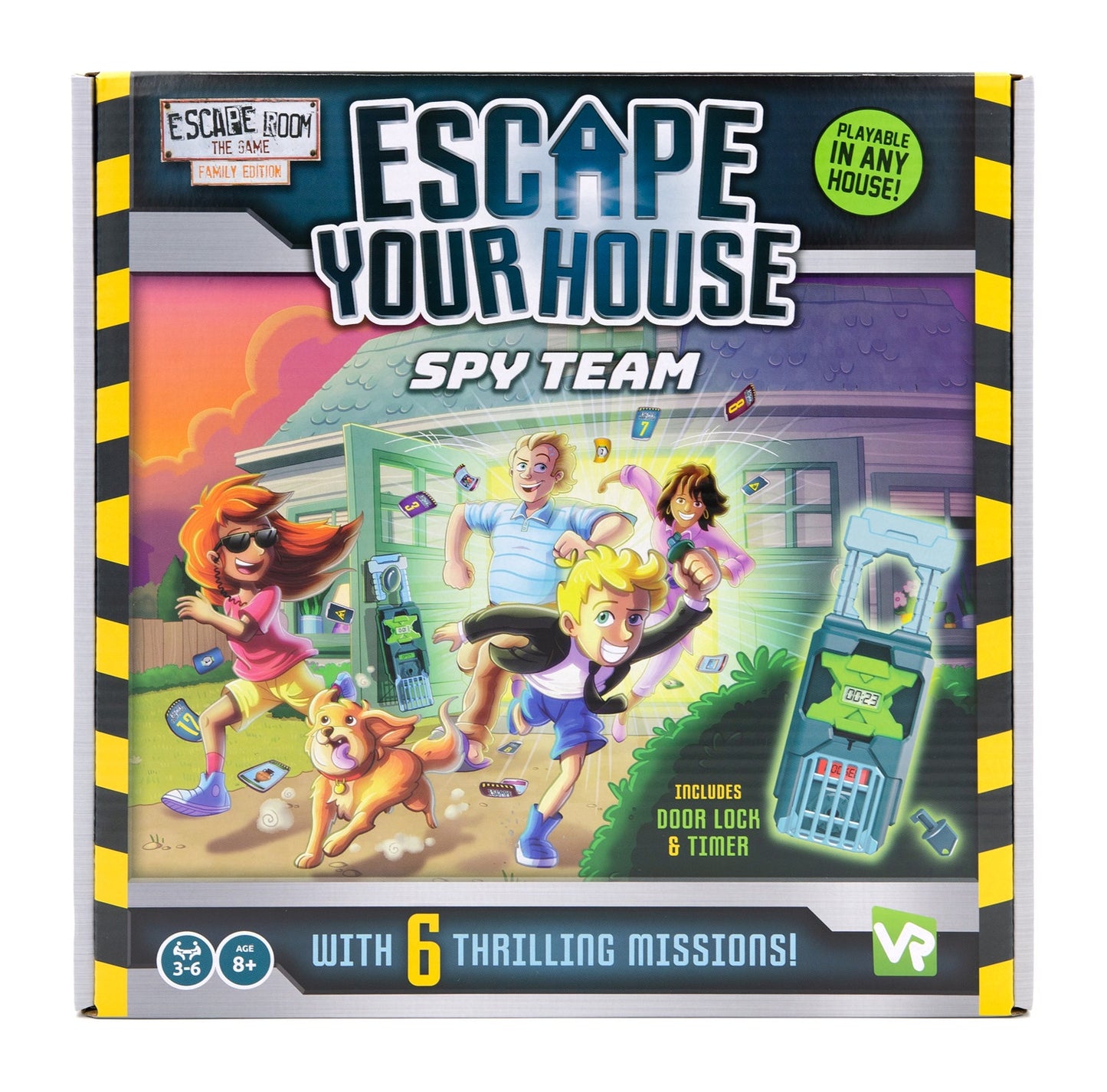 ESCAPE ROOM THE GAME FAMILY EDITION - ESCAPE YOUR HOUSE