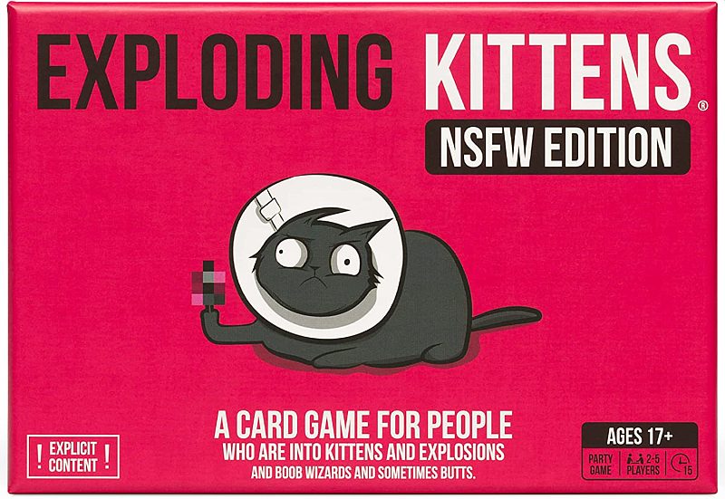 EXPLODING KITTENS NSFW EDITION