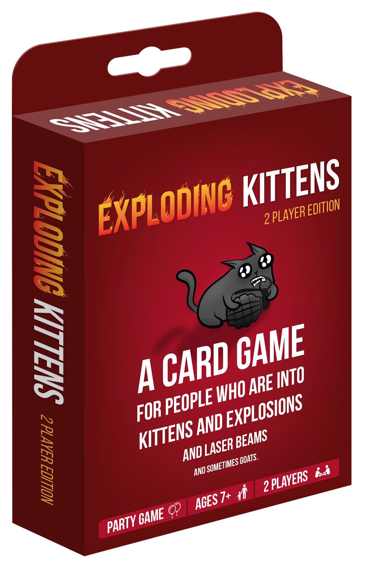 EXPLODING KITTENS 2 PLAYER EDITION