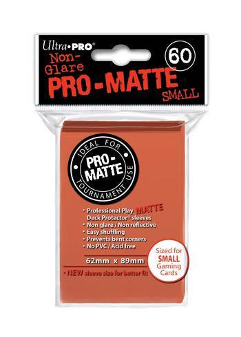 ULTRA PRO PRO-MATTE DECK PROTECTOR SLEEVES - SMALL - PEACH