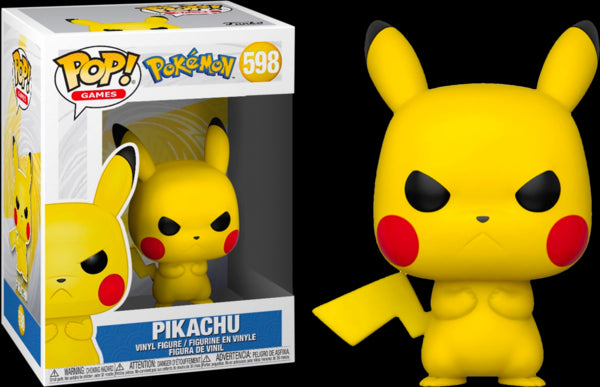 POP! GAMES: POKEMON: PIKACHU (GRUMPY)
