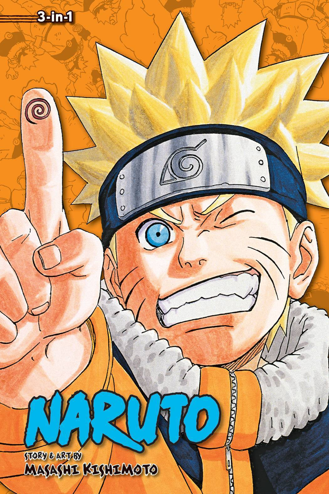 NARUTO VOLUME 08 (3 in 1 EDITION)