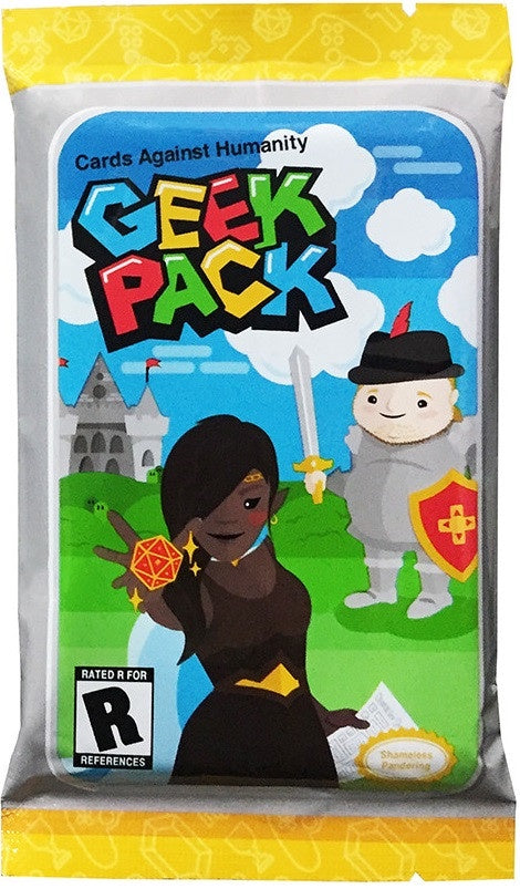 CARDS AGAINST HUMANITY GEEK PACK
