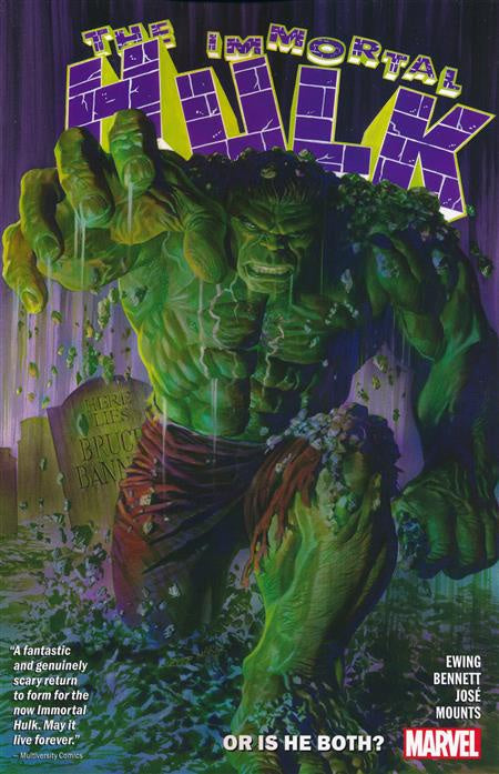 IMMORTAL HULK VOLUME 01 OR IS HE BOTH