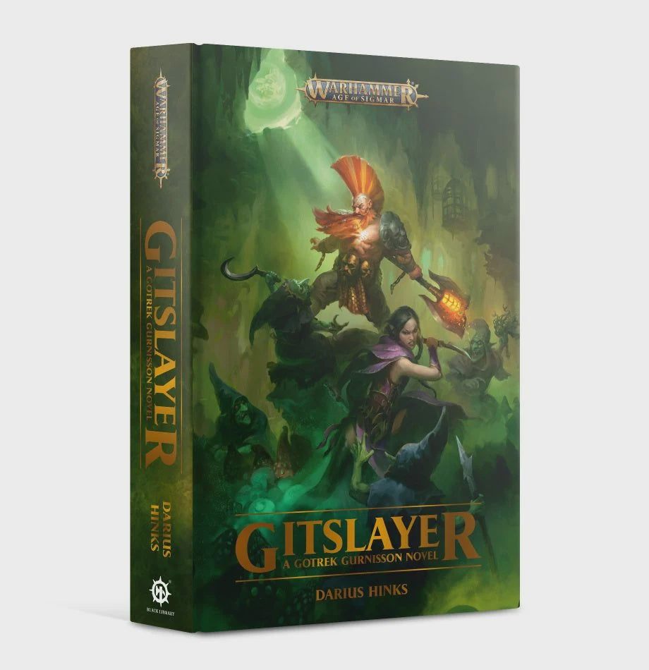 AGE OF SIGMAR GOTREK GURNISSON GITSLAYER HC BY DARIUS HINKS