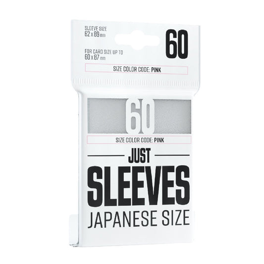 JUST SLEEVES JAPANESE SIZE - WHITE