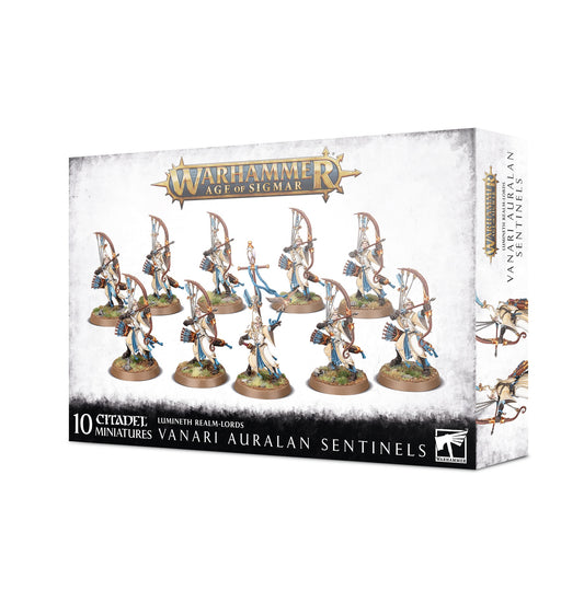 AGE OF SIGMAR LUMINETH REALM-LORDS VANARI AURALAN SENTINELS