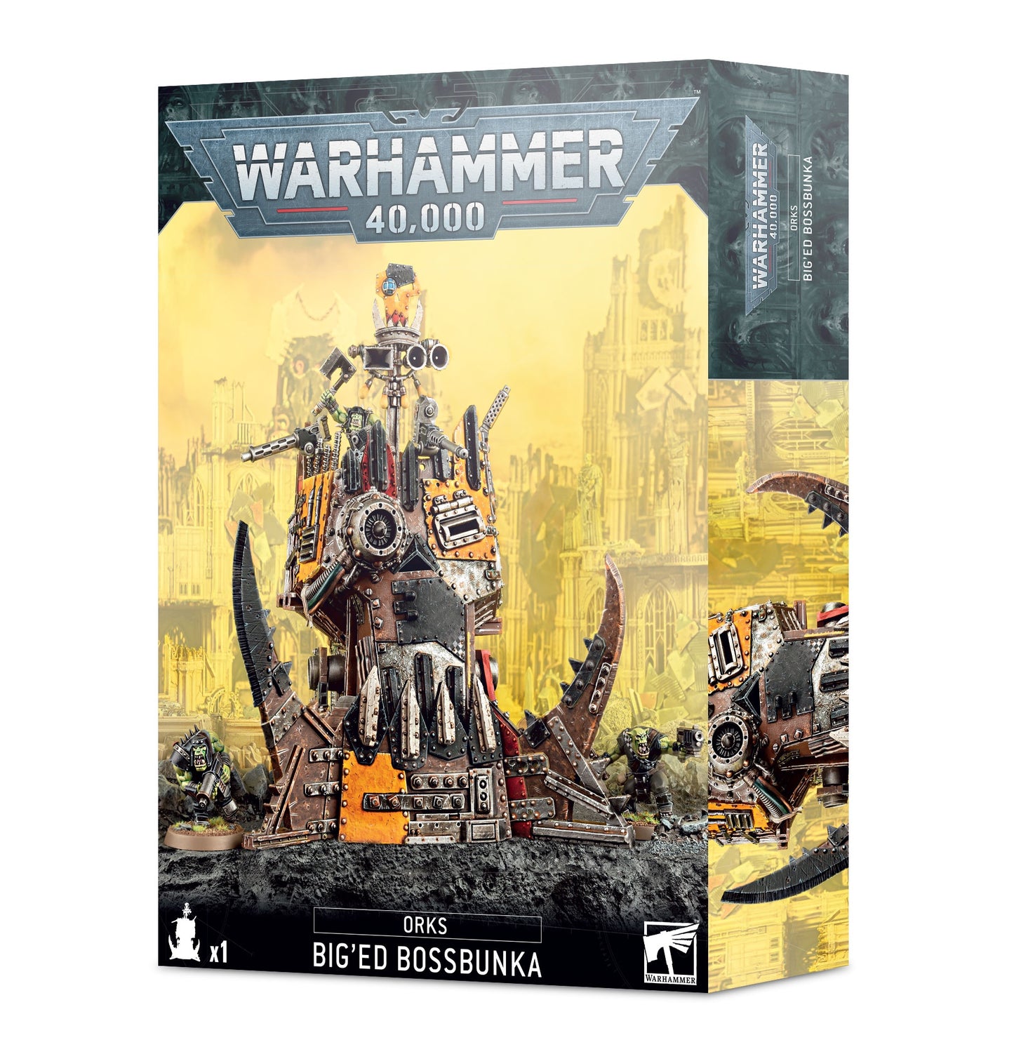 40K ORKS BIG'ED BOSSBUNKA