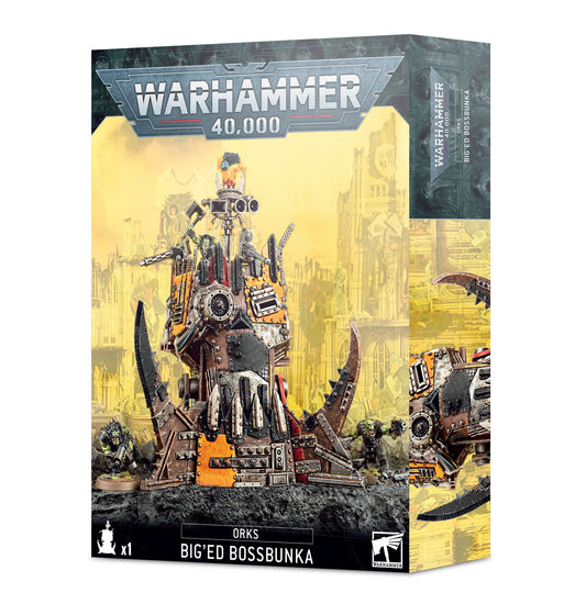 40K ORKS BIG'ED BOSSBUNKA