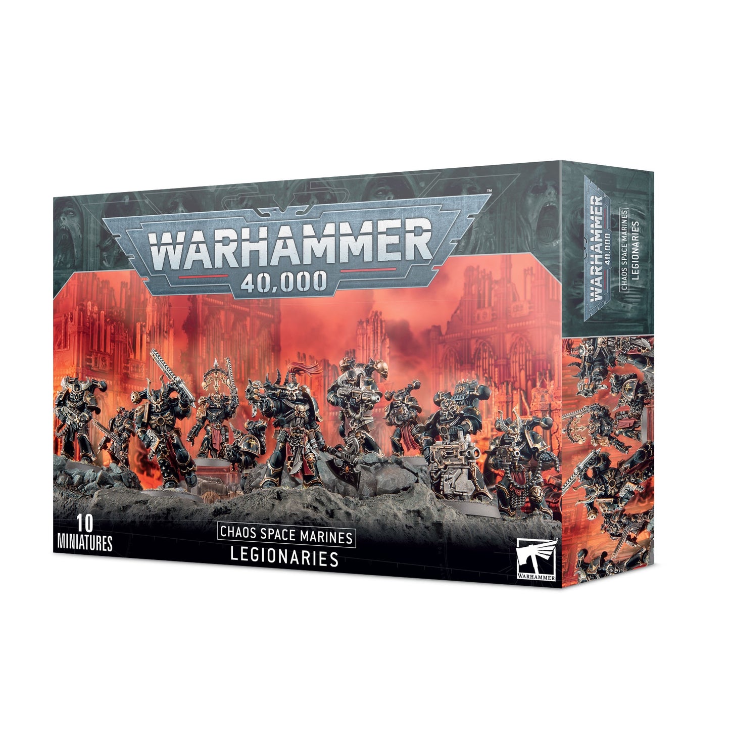 40K CHAOS SPACE MARINES LEGIONARIES