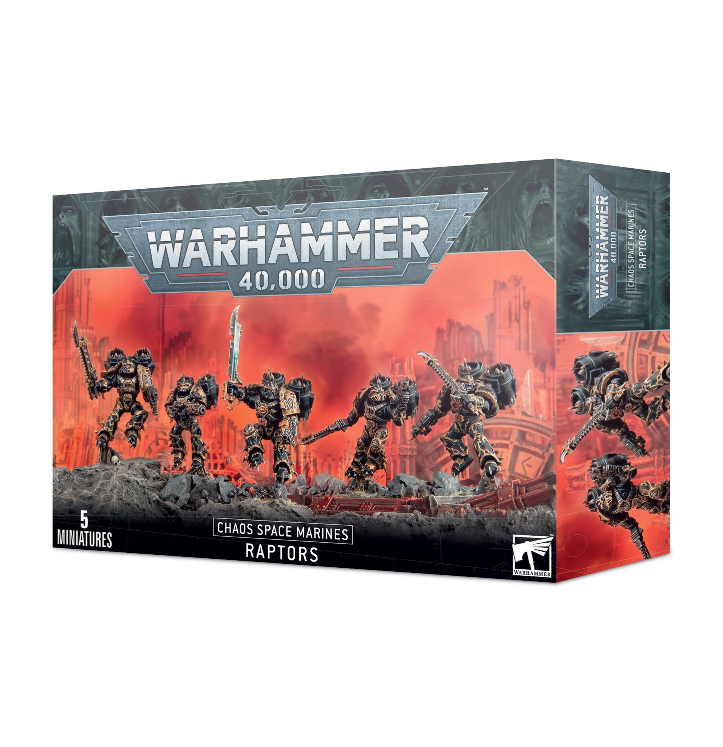 40K CHAOS SPACE MARINES RAPTORS