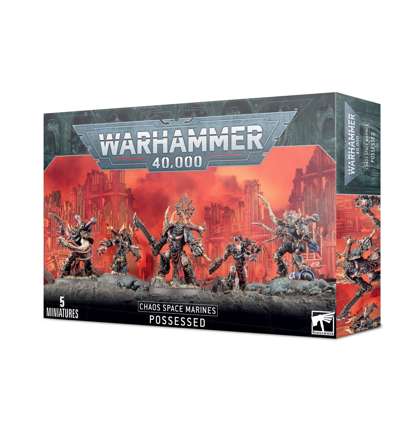 40K CHAOS SPACE MARINES POSSESSED