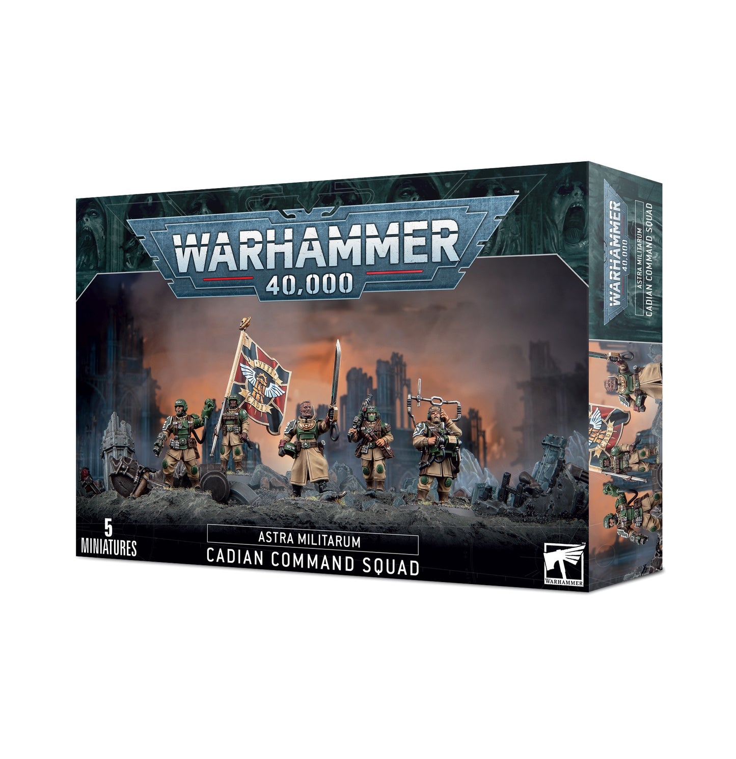 40K ASTRA MILITARUM CADIAN COMMAND SQUAD