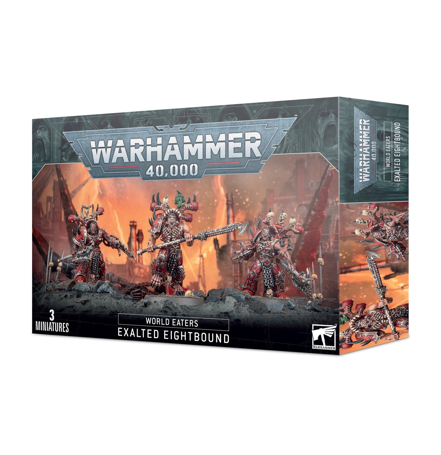 40K WORLD EATERS EXALTED EIGHTBOUND