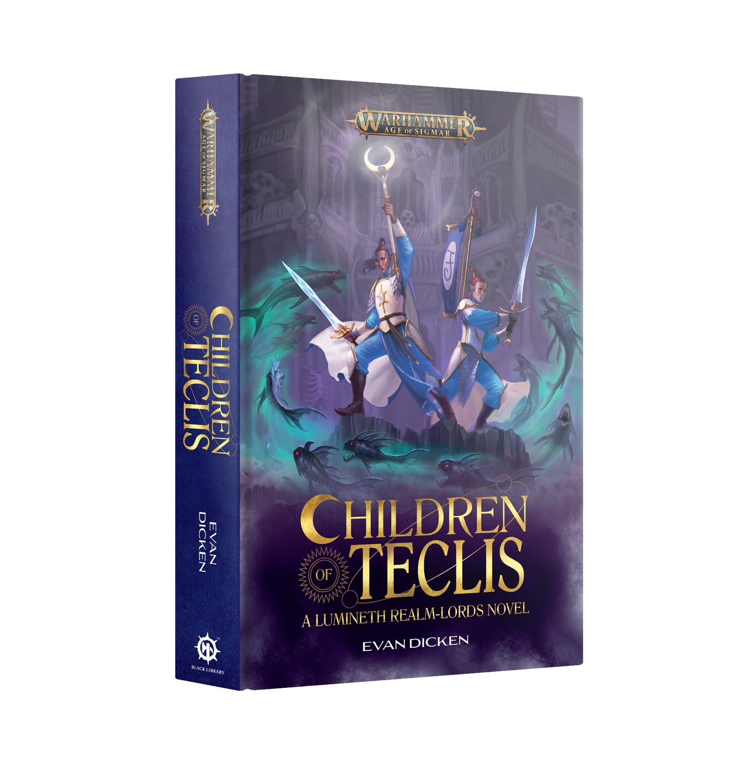 AGE OF SIGMAR CHILDREN OF TECLIS BY EVAN DICKEN HC