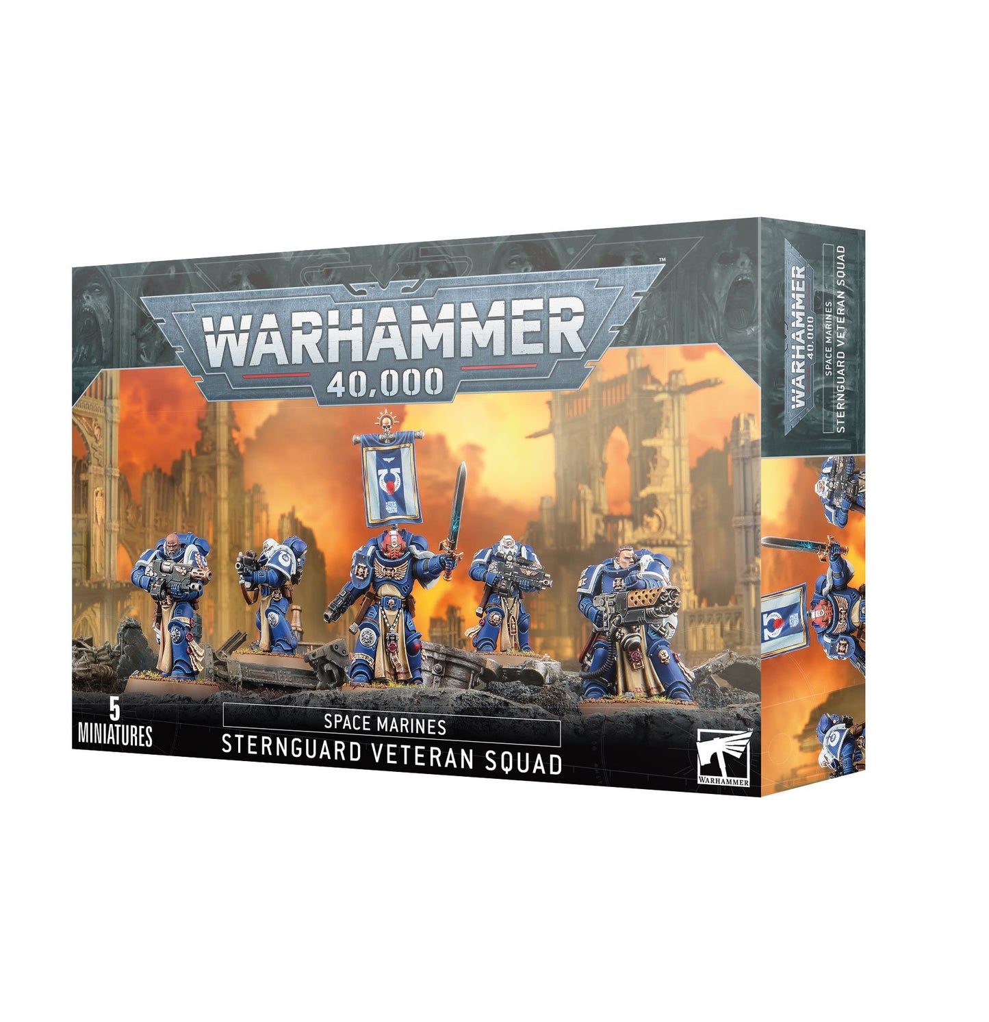 40K SPACE MARINES STERNGUARD VETERAN SQUAD