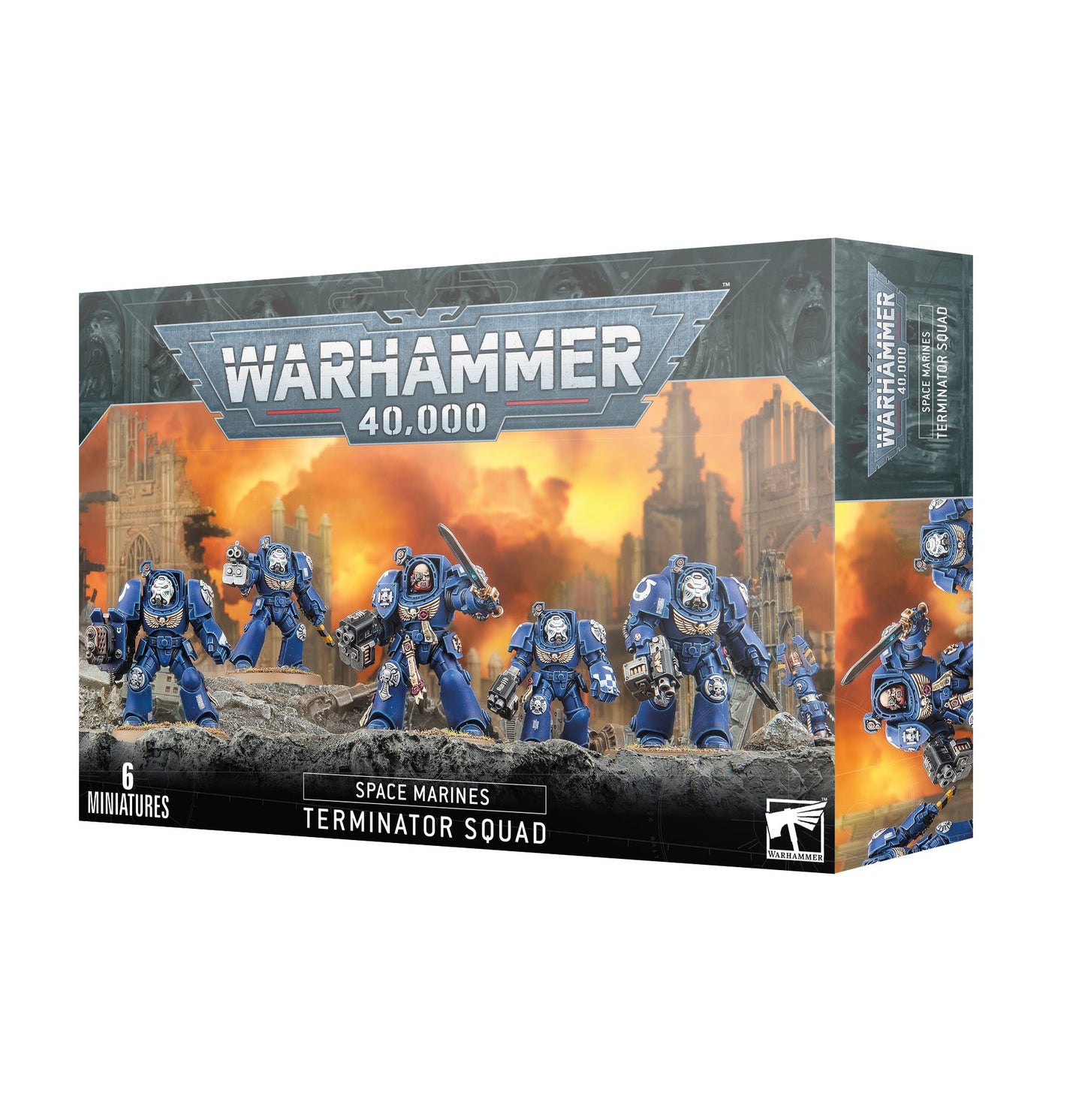 40K SPACE MARINES TERMINATOR SQUAD