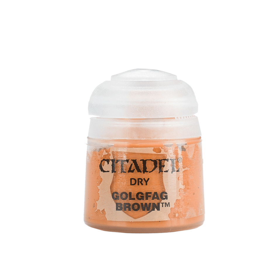 CITADEL DRY PAINT: GOLGFAG BROWN