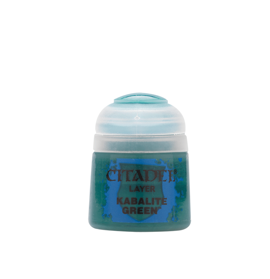CITADEL LAYER PAINT: KABALITE GREEN