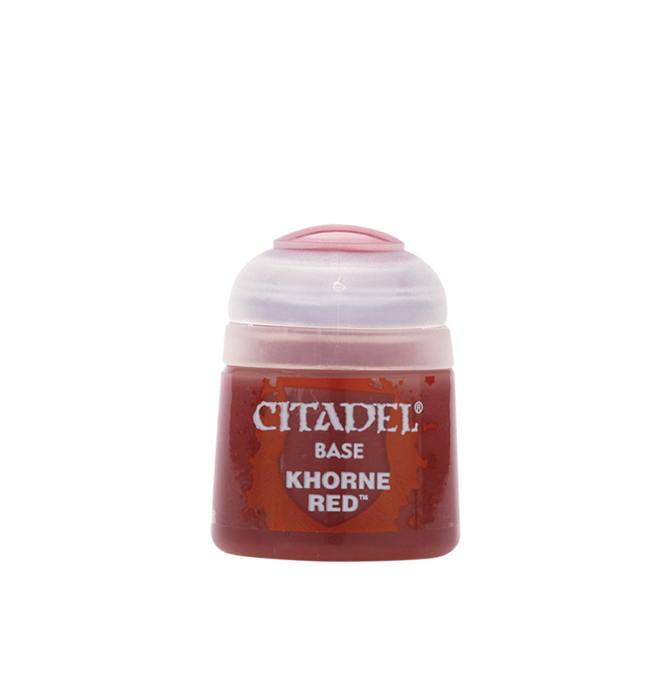 CITADEL BASE PAINT: KHORNE RED