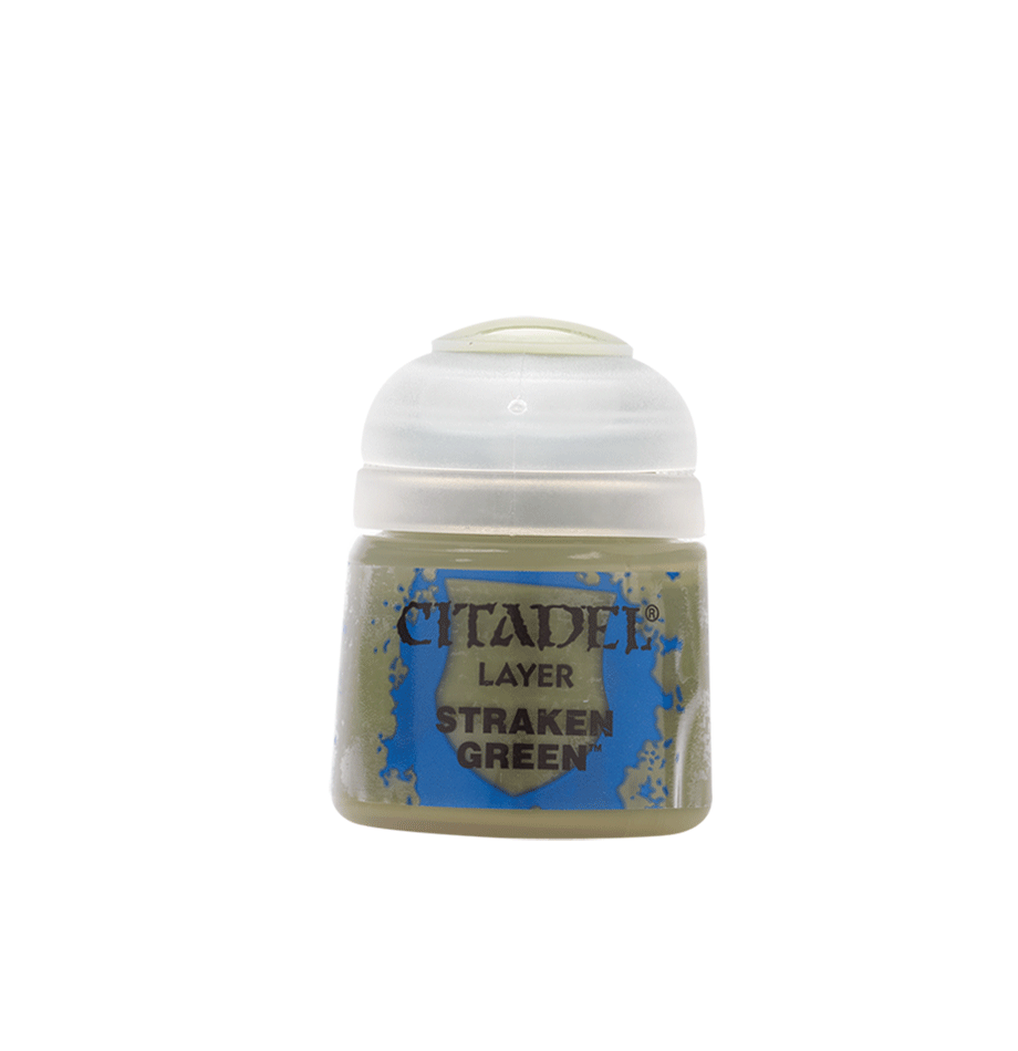 CITADEL LAYER PAINT: STRAKEN GREEN