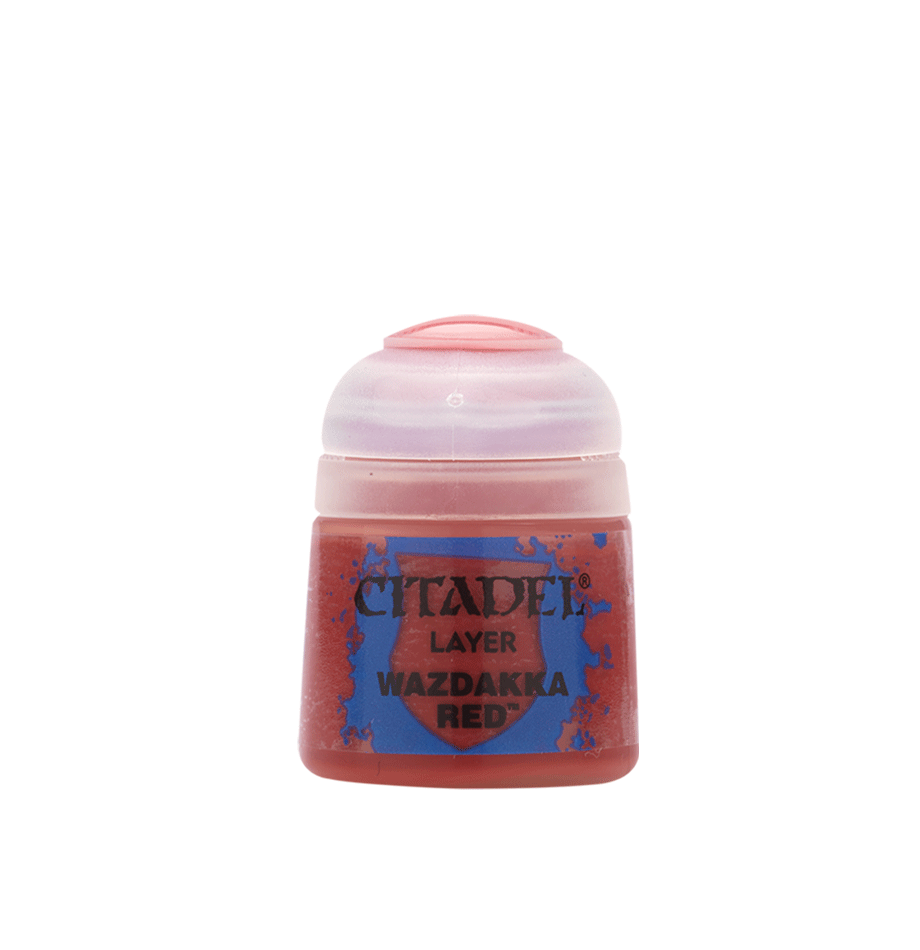 CITADEL LAYER PAINT: WAZDAKKA RED