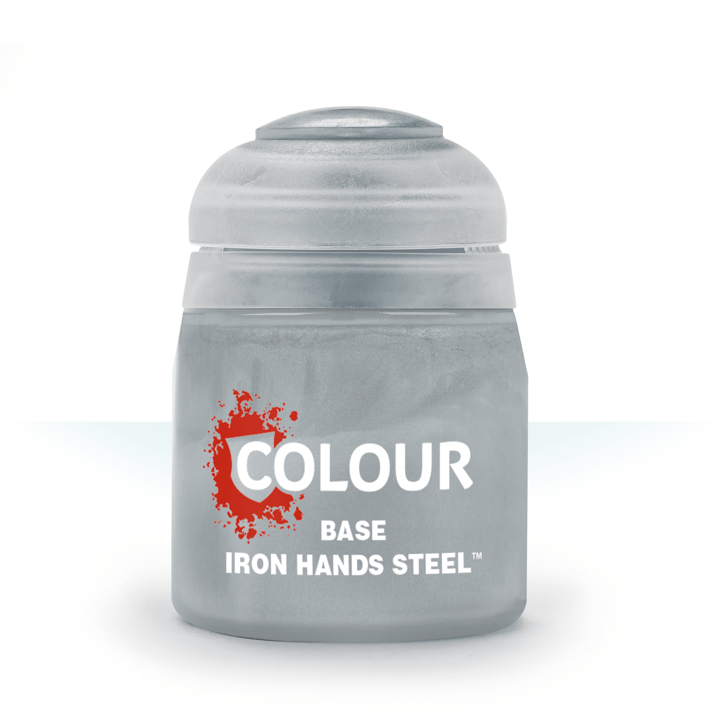 CITADEL BASE PAINT: IRON HANDS STEEL (12ML)