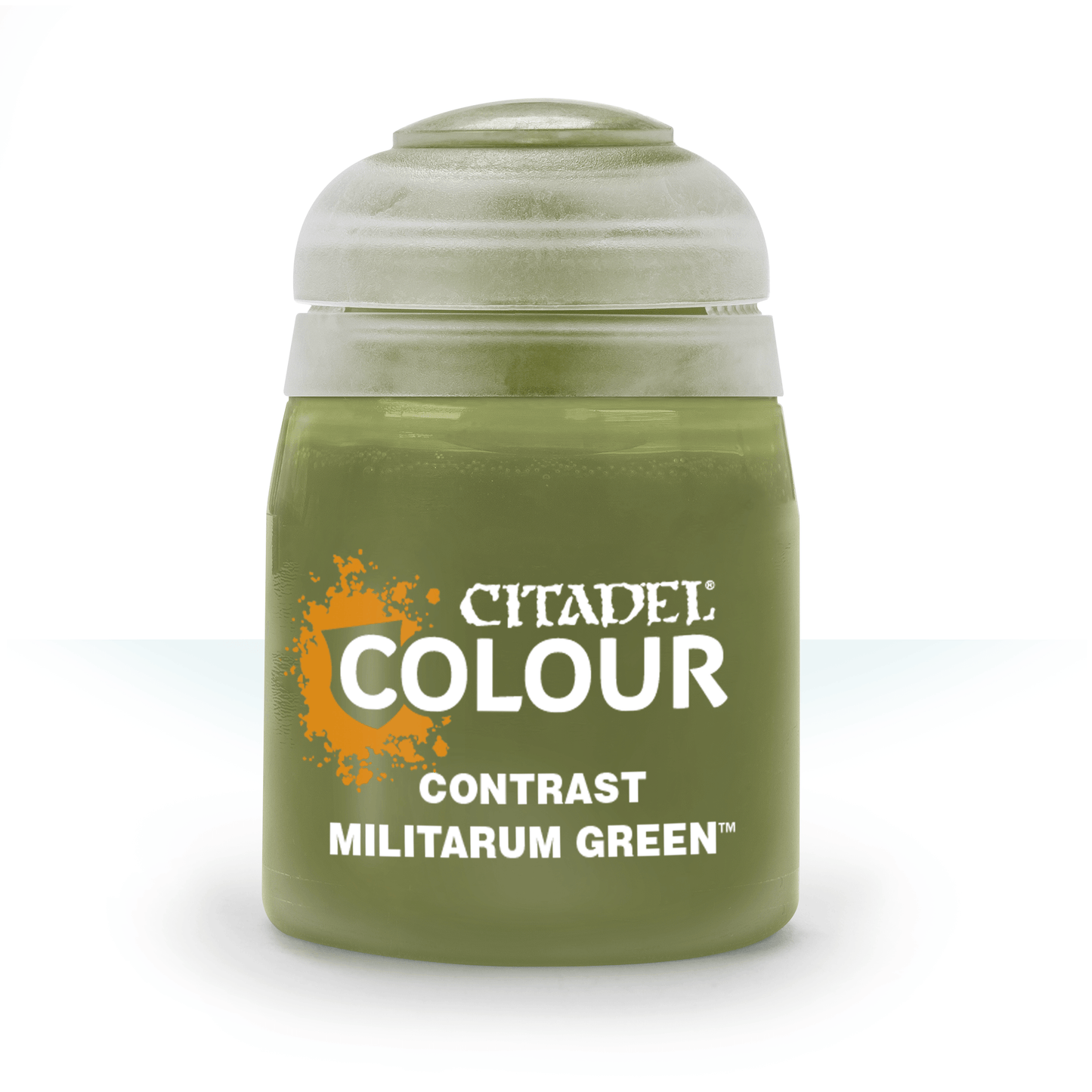 CITADEL CONTRAST PAINT: MILITARUM GREEN (18ML)