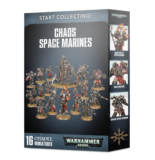 40K START COLLECTING CHAOS SPACE MARINES