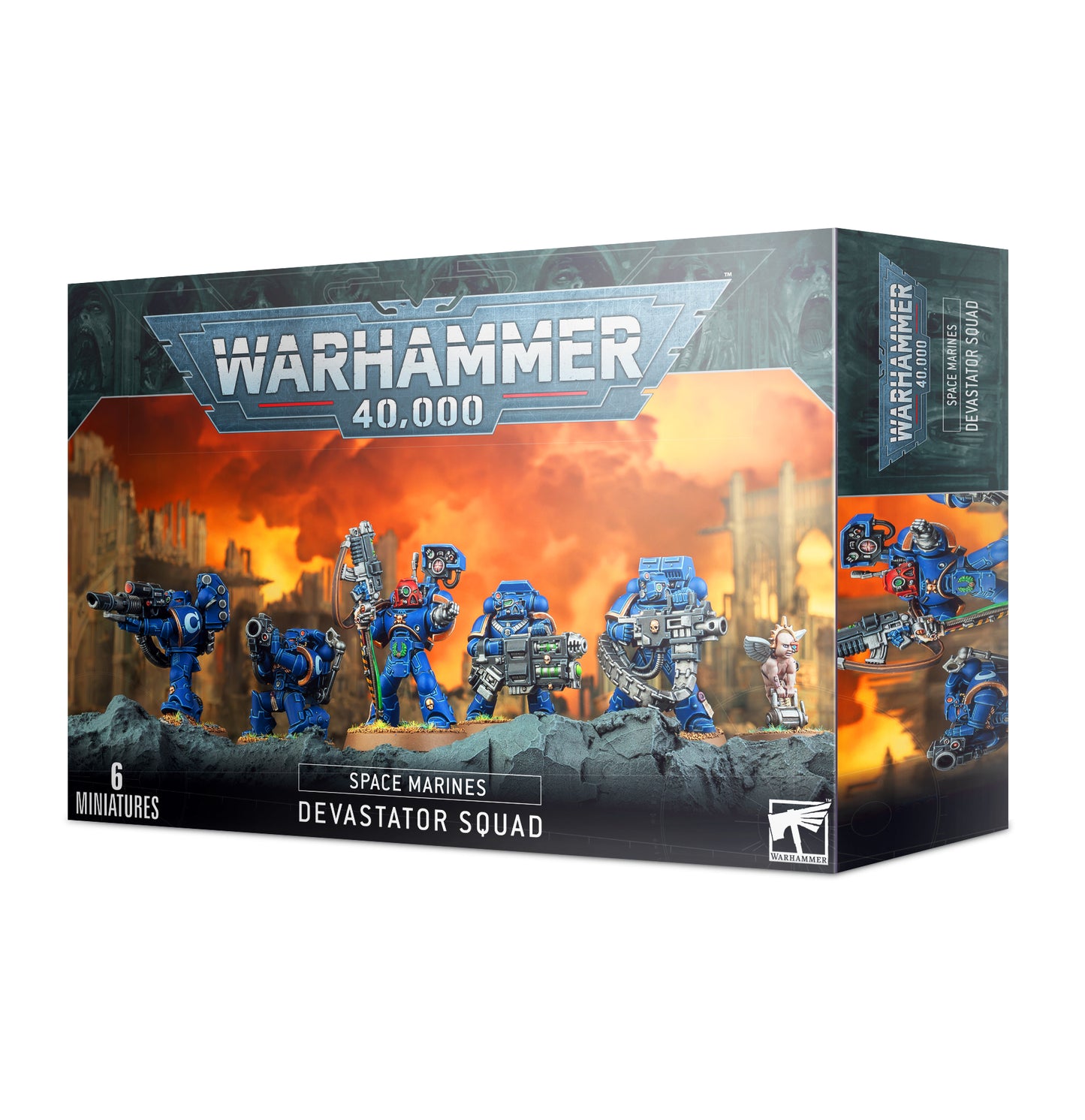 40K SPACE MARINES DEVASTATOR SQUAD
