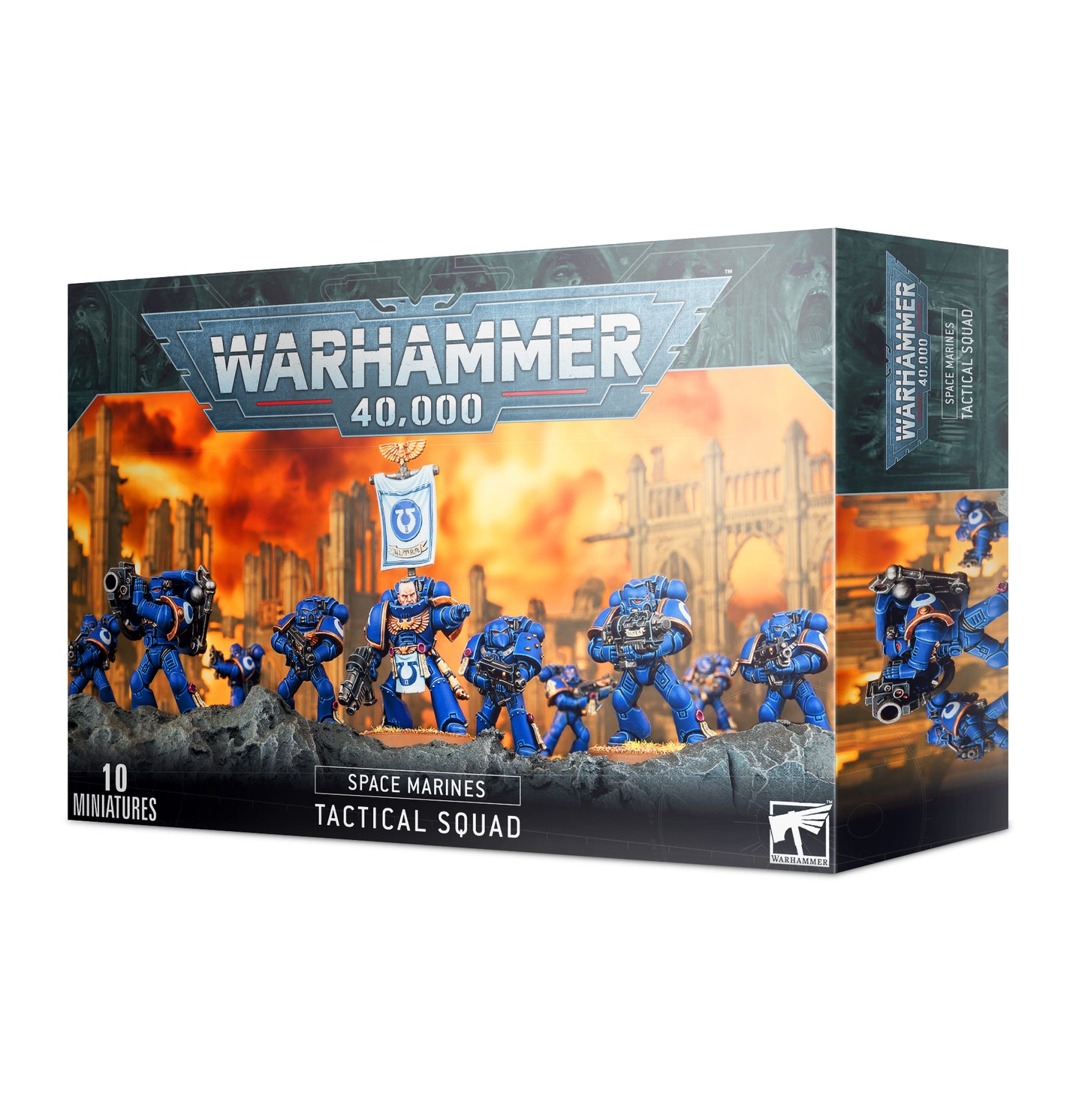 40K SPACE MARINE TACTICAL SQUAD