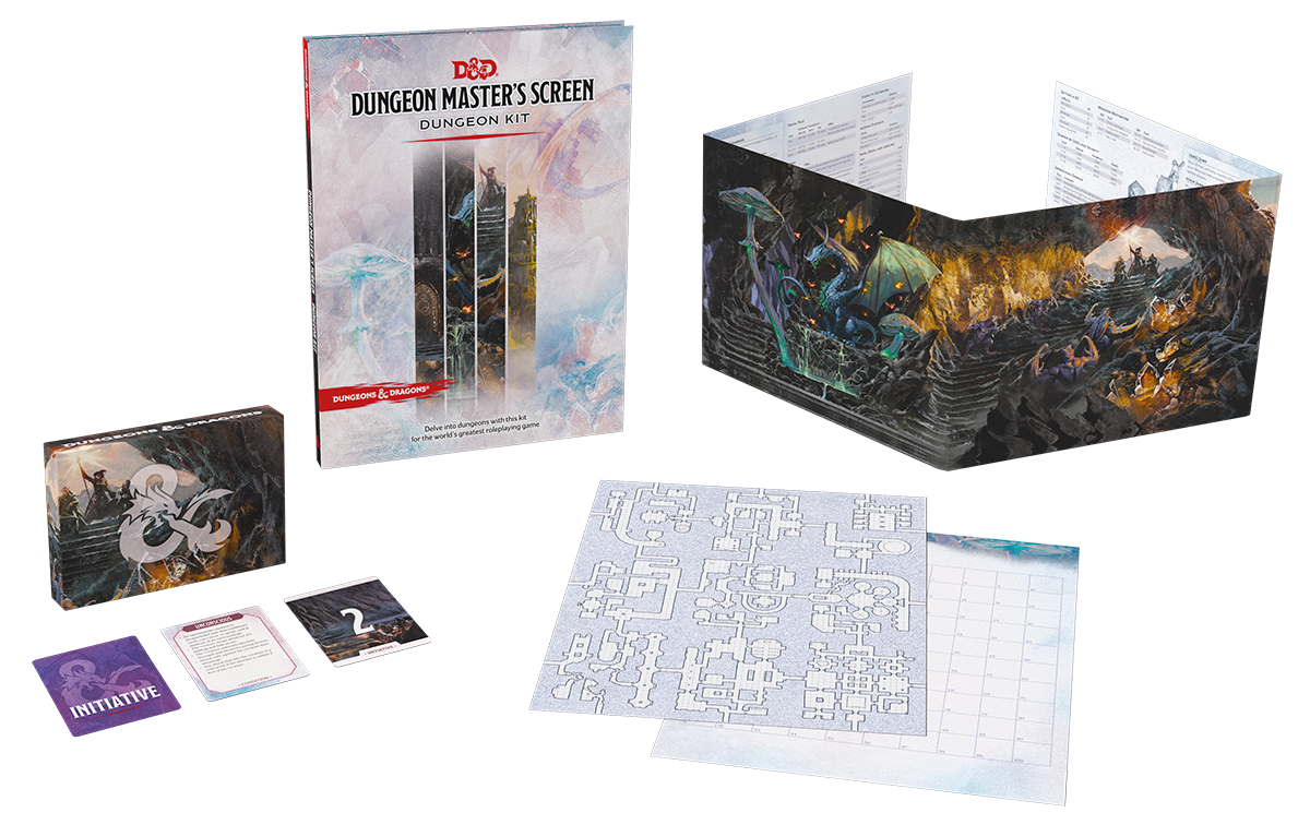 DUNGEONS & DRAGONS DUNGEON MASTER'S SCREEN DUNGEON KIT