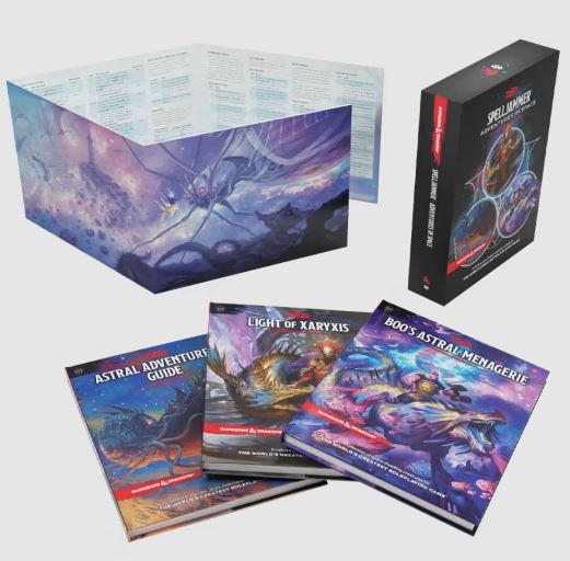 DUNGEONS & DRAGONS SPELLJAMMER ADVENTURES IN SPACE HC