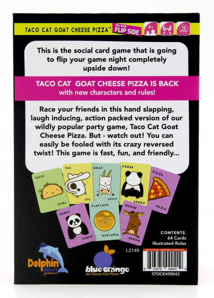 TACO CAT GOAT CHEESE PIZZA ON THE FLIP SIDE