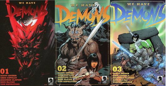 WE HAVE DEMONS COMIC PACK