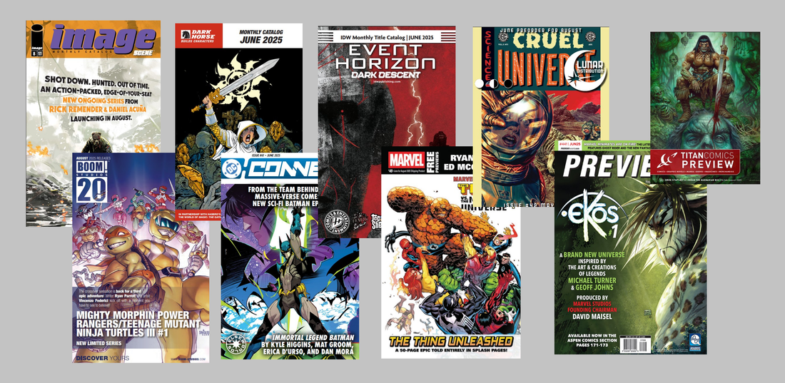 AUGUST 2025 PREORDER HIGHLIGHTS