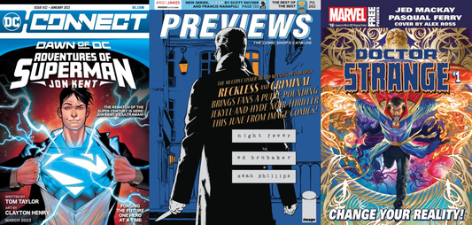 MARCH 2023 COMIC PREORDER CATALOGUES