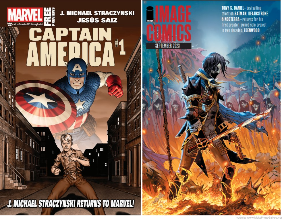 SEPTEMBER 2023 COMIC PREORDER CATALOGUES