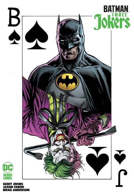 BATMAN THREE JOKERS DUSTJACKET DIRECT MARKET VARIANT HC