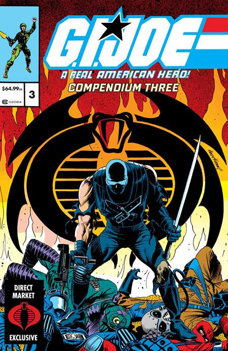 GI JOE A REAL AMERICAN HERO COMPENDIUM BOOK 03 DIRECT MARKET EXCLUSIVE (ANDY KUBERT)