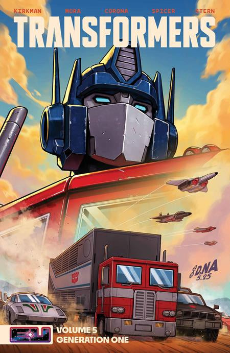 TRANSFORMERS VOLUME 05 GENERATION ONE DAVID NAKAYAMA COVER